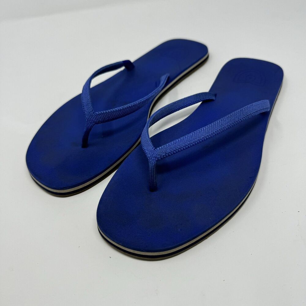 ROTHYS Blue Flip Flops
